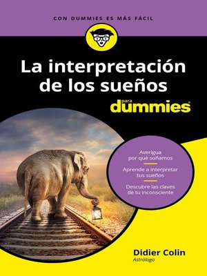 cover image of La interpretación de los sueños para Dummies
